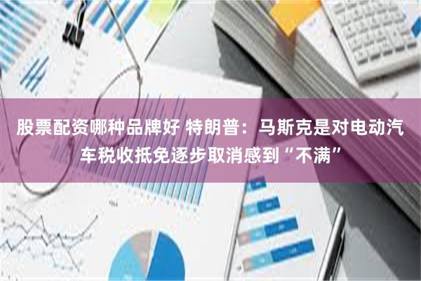 股票配资哪种品牌好 特朗普：马斯克是对电动汽车税收抵免逐步取消感到“不满”